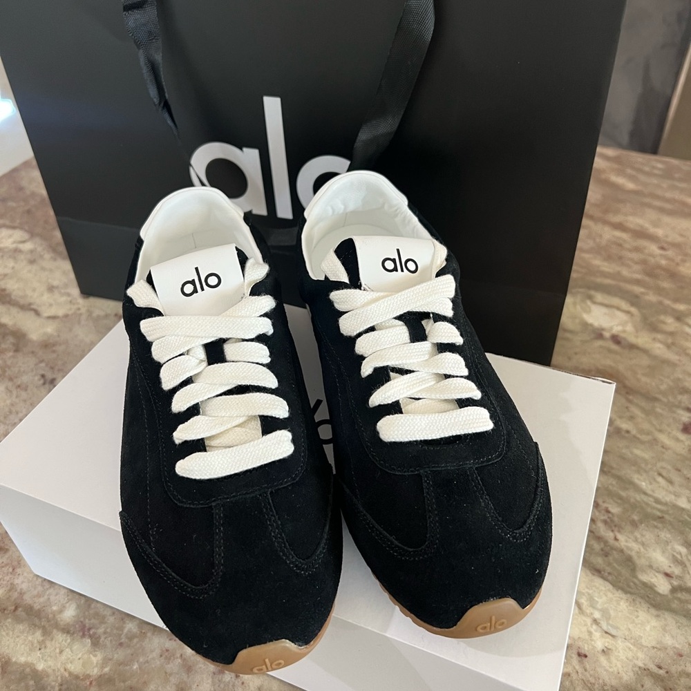 ALO Black Sunset Sneakers BRAND NEW WITH BOX. - Picture 5 of 11